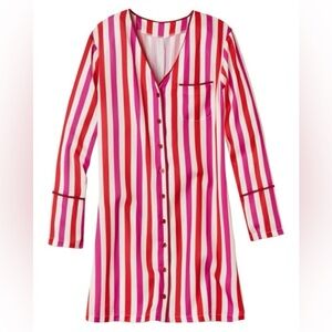 Summersalt The Cloud 9 Boyfriend Sleep Shirt Size L